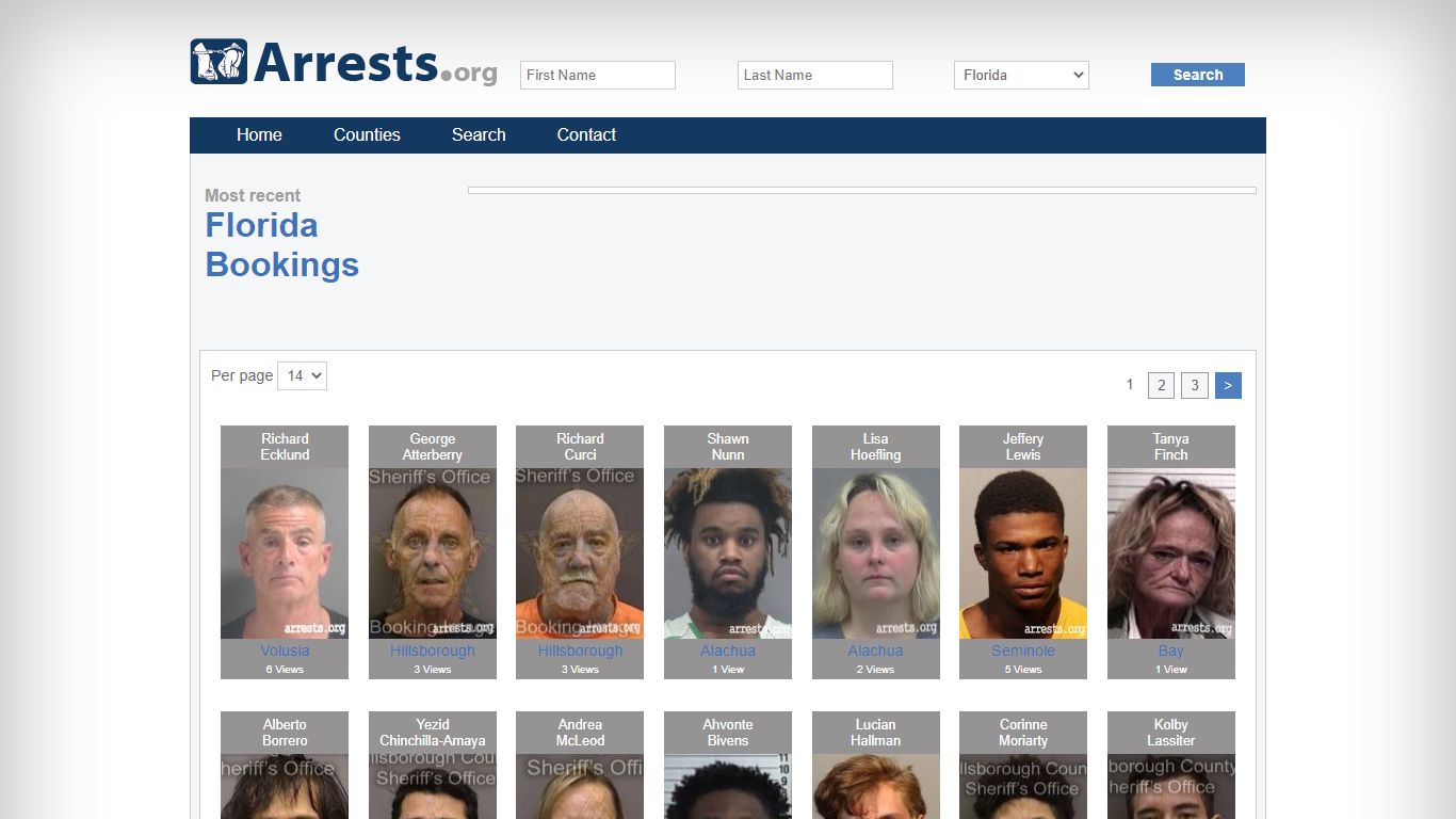 Escambia County Arrests and Inmate Search